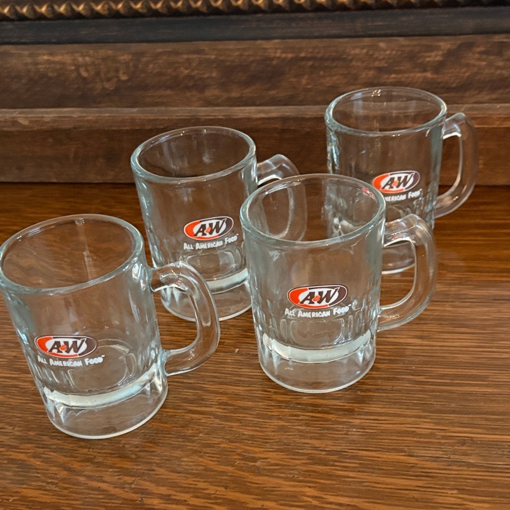 Clear Glass Mug Set